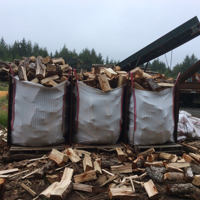 Image Of Bagged Firewood